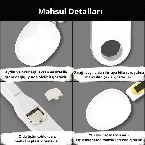 Elektron Tərəzi Qaşığı