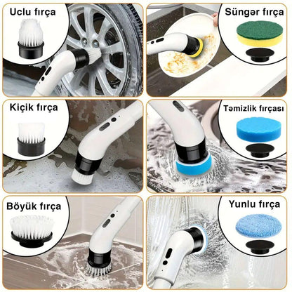 9-u 1-də Elektrikli Fırça