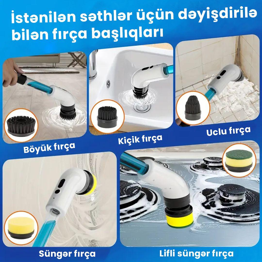 9-u 1-də Elektrikli Fırça