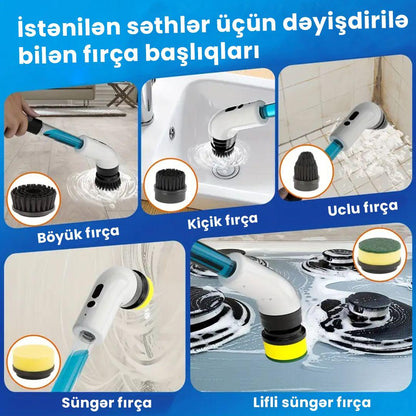 9-u 1-də Elektrikli Fırça
